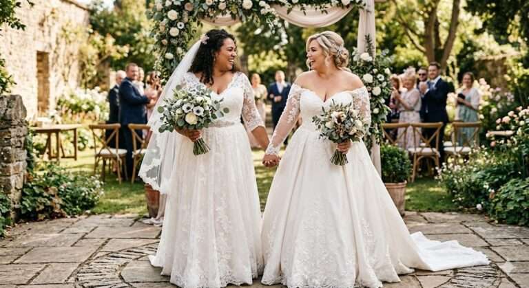 טיפים לבחירת שמלות כלה מידות גדולות